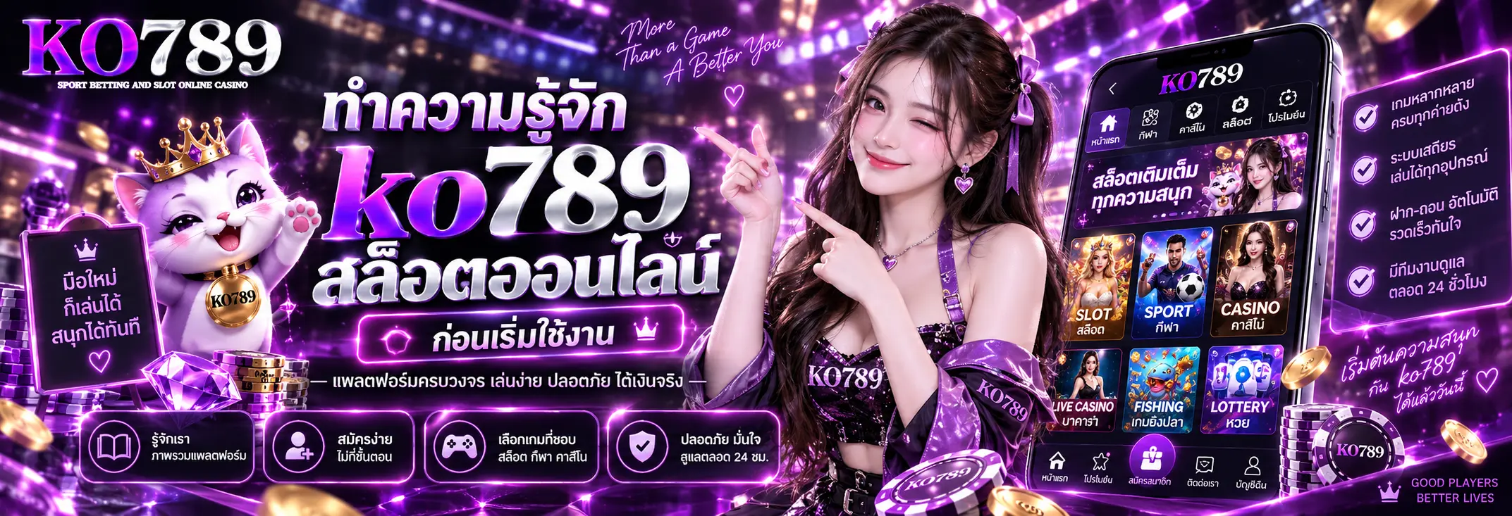 ทำความรู้จัก ko789 สล็อตออนไลน์ ก่อนเริ่มใช้งาน